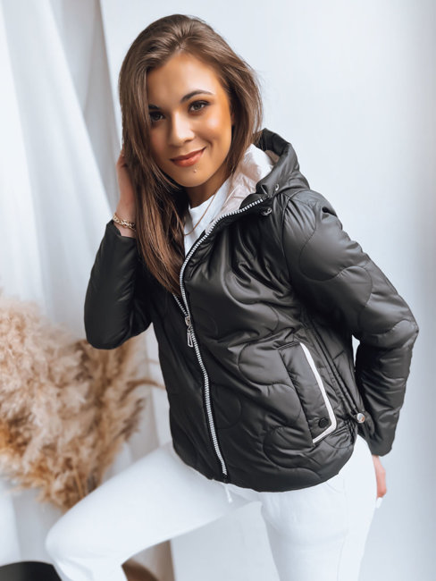 Damen Steppjacke FLUFFY Farbe Schwarz DSTREET TY3586