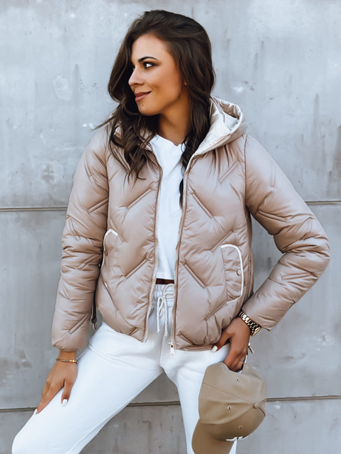 Damen Steppjacke LIDIL Farbe Beige DSTREET TY3830