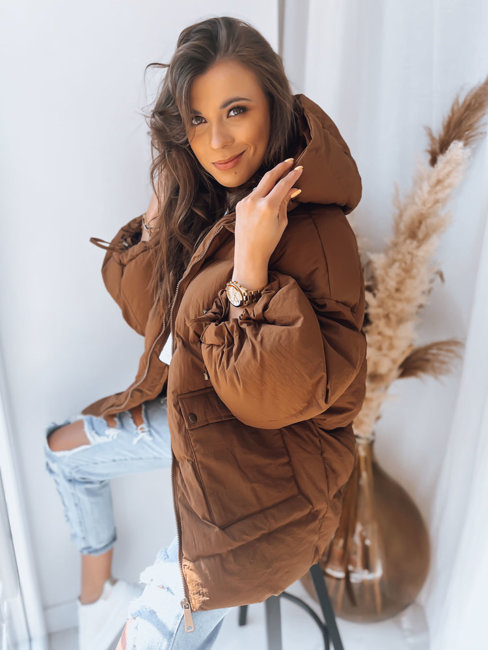 Damen Steppjacke PARIMA Camel Dstreet TY3646