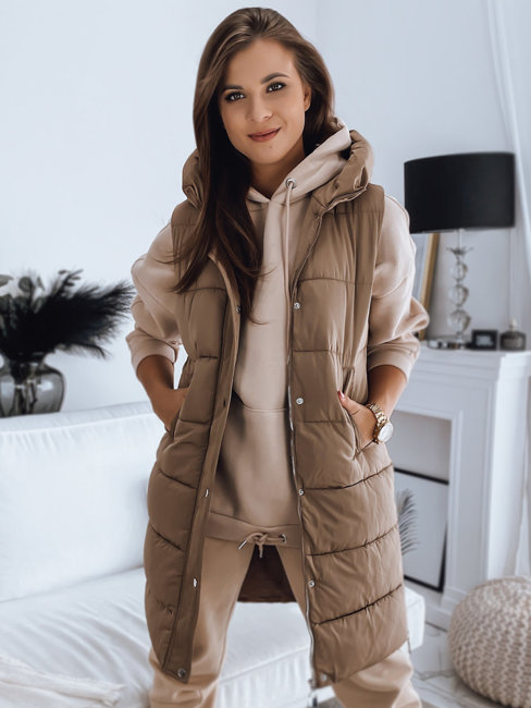 Damen Steppweste NOELIA Khaki Dstreet TY3131