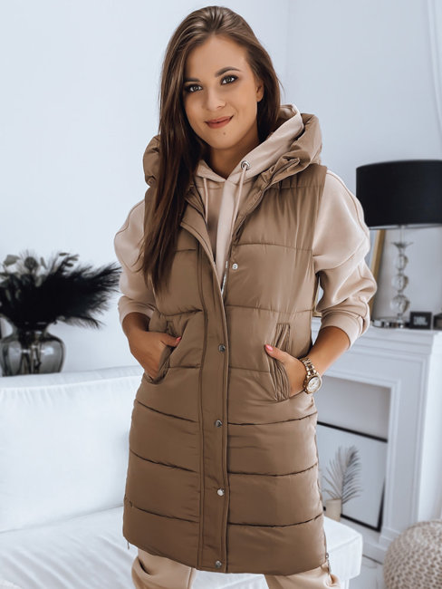 Damen Steppweste NOELIA Khaki Dstreet TY3131