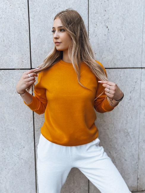 Damen Sweatshirt FASHION II Orange Dstreet BY1069