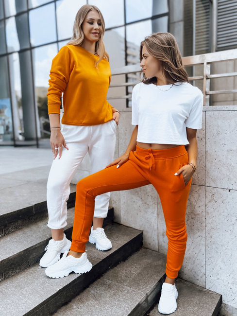 Damen Sweatshirt FASHION II Orange Dstreet BY1069