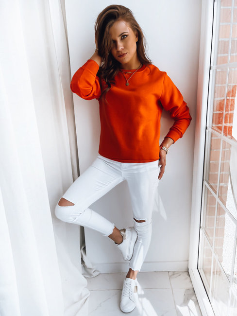 Damen Sweatshirt FASHION II orange BY0317z