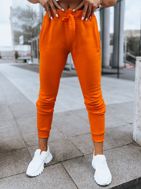 Damen Traininghose FITS Orange Dstreet UY0583