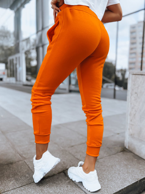 Damen Traininghose FITS Orange Dstreet UY0583