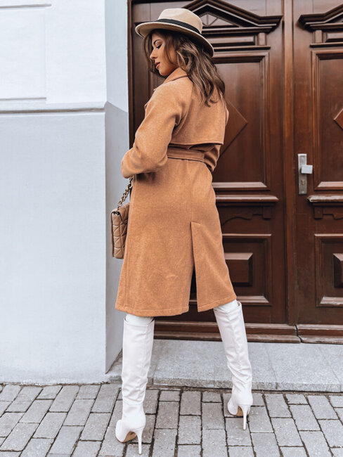 Damen Übergangsmantel NANCY Farbe Camel DSTREET TY3885