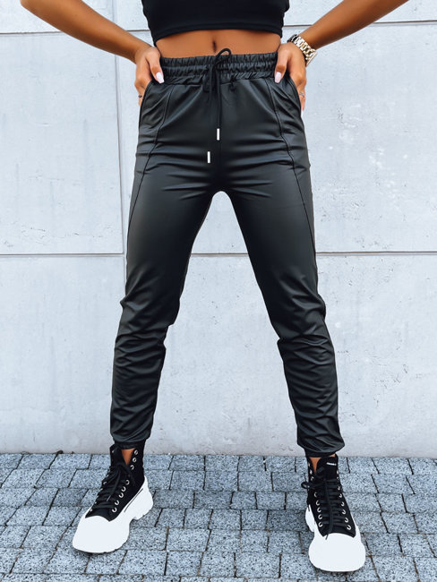 Damen Waxhose EBONY NIGHT Farbe Schwarz DSTREET UY1636