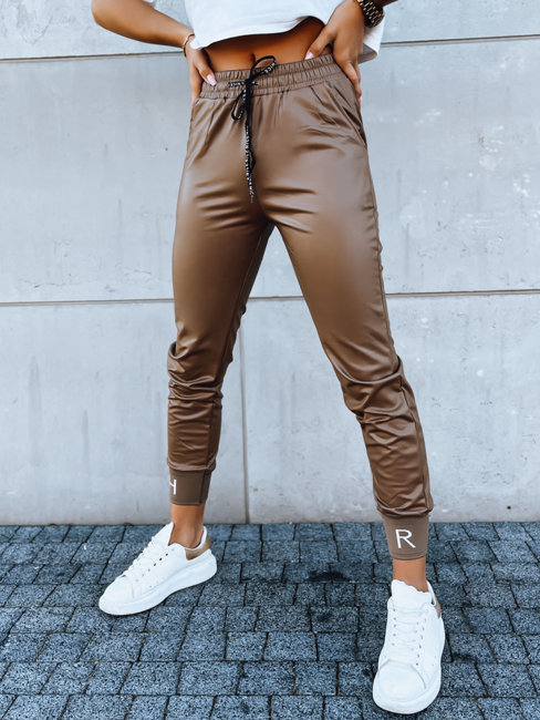 Damen Waxhose TERRACE Farbe Camel DSTREET UY1696