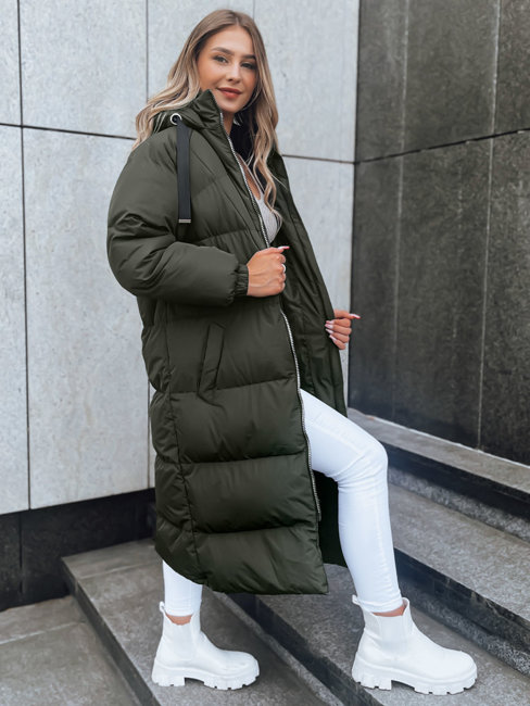 Damen Winterjacke COZYSEASON grün Dstreet TY3760