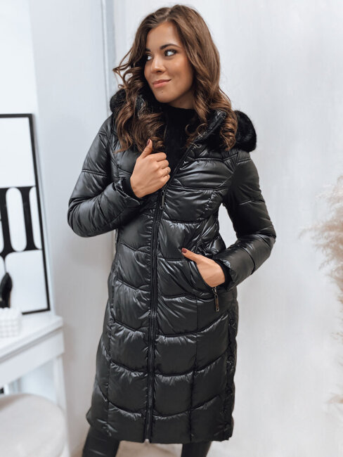 Damen Winterjacke CRYSTAL Farbe Schwarz DSTREET TY4078