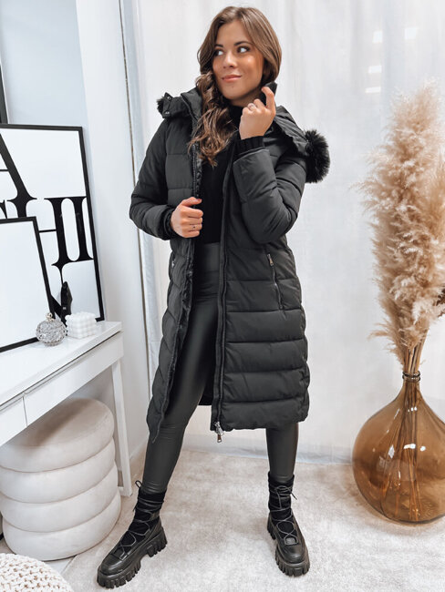 Damen Winterjacke ITEM Farbe Schwarz DSTREET TY4056