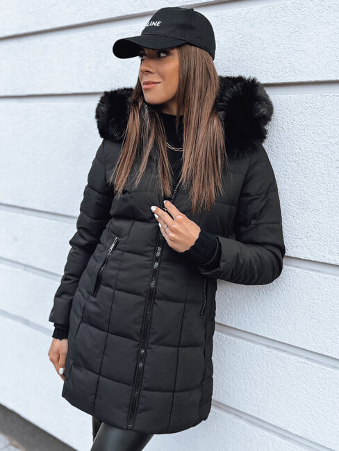 Damen Winterjacke LELISIA Farbe Schwarz DSTREET TY4022