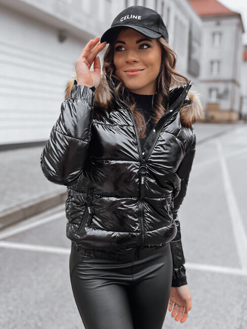 Damen Winterjacke MELANI Farbe Schwarz DSTREET TY4034