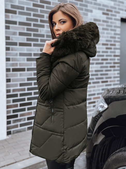 Damen Winterjacke NEXUS Farbe Grün DSTREET TY3988