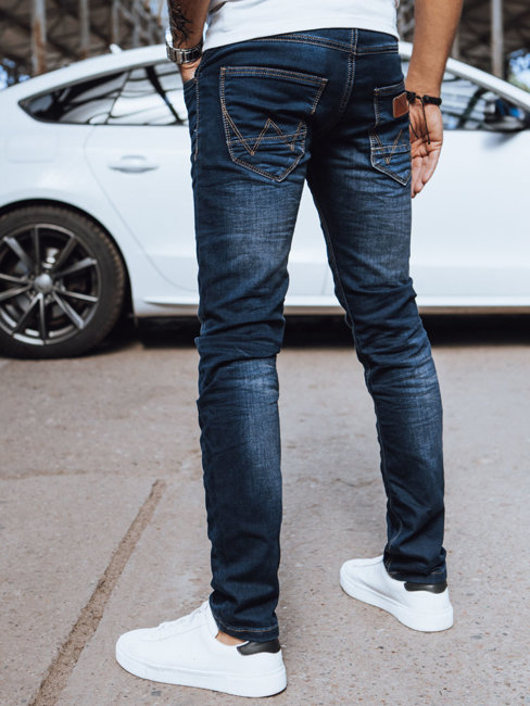 Dunkelblaue Herrenjeans Dstreet UX1309