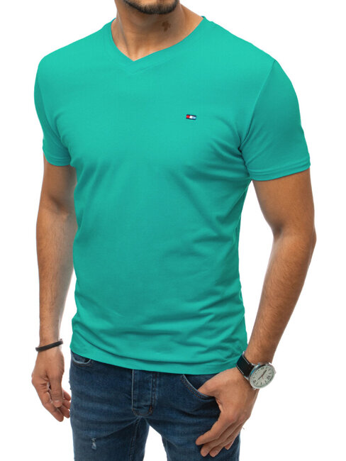 Herren Basic T-Shirt Farbe Dunkelgrün DSTREET RX5353