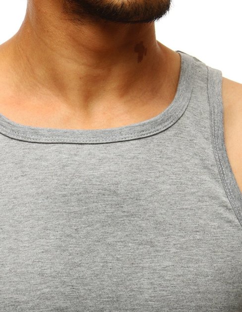 Herren Basic Tank Top Grau Dstreet RX3587