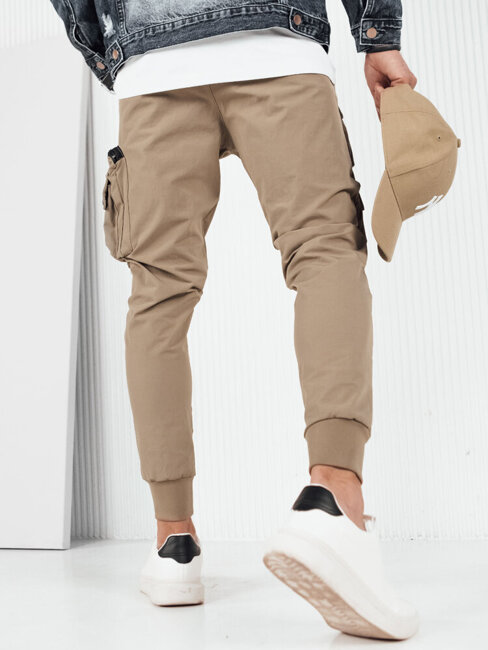 Herren Cargohosen Farbe Beige DSTREET UX4157