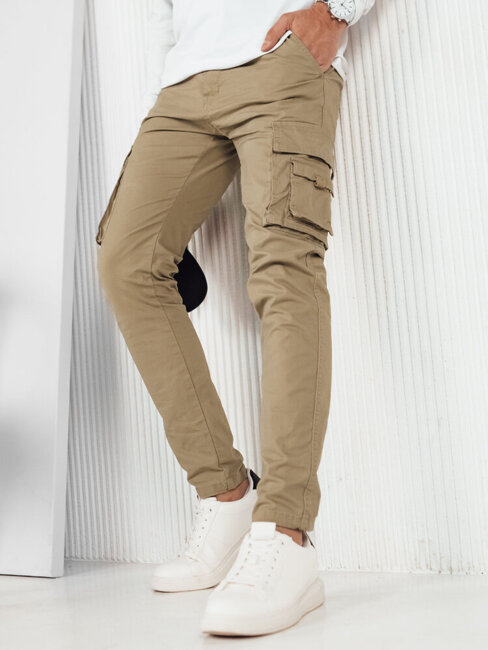 Herren Cargohosen Farbe Beige DSTREET UX4257