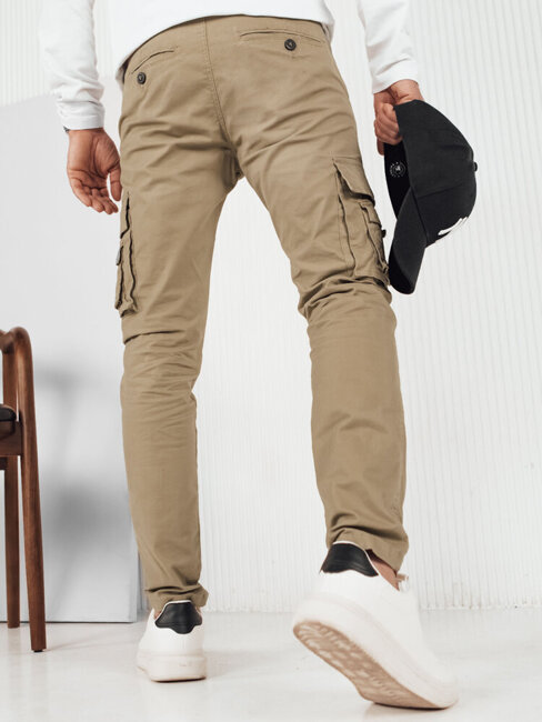 Herren Cargohosen Farbe Beige DSTREET UX4257