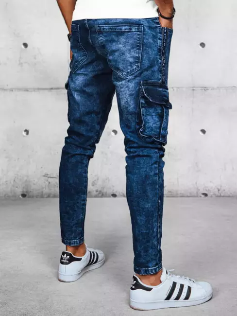 Herren Cargohosen Farbe Blau DSTREET UX3938