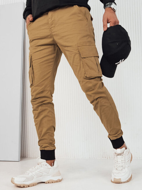 Herren Cargohosen Farbe Khaki DSTREET UX4176