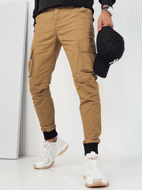 Herren Cargohosen Farbe Khaki DSTREET UX4176