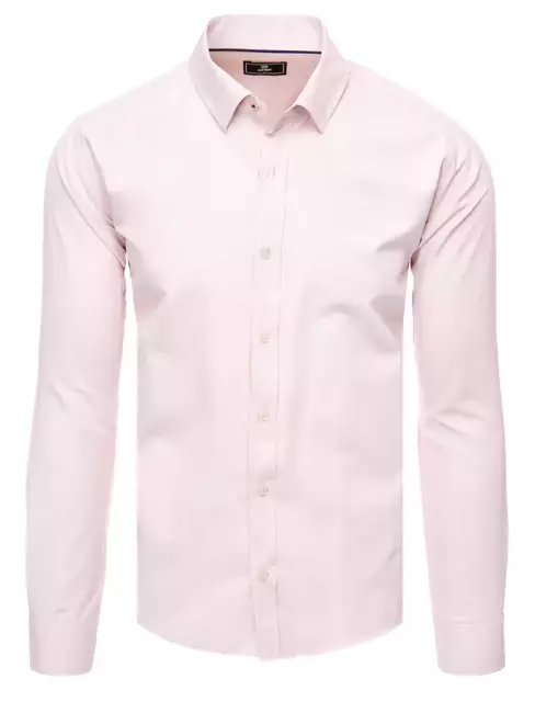 Herren Elegant Hemd Farbe Rosa DSTREET DX2432