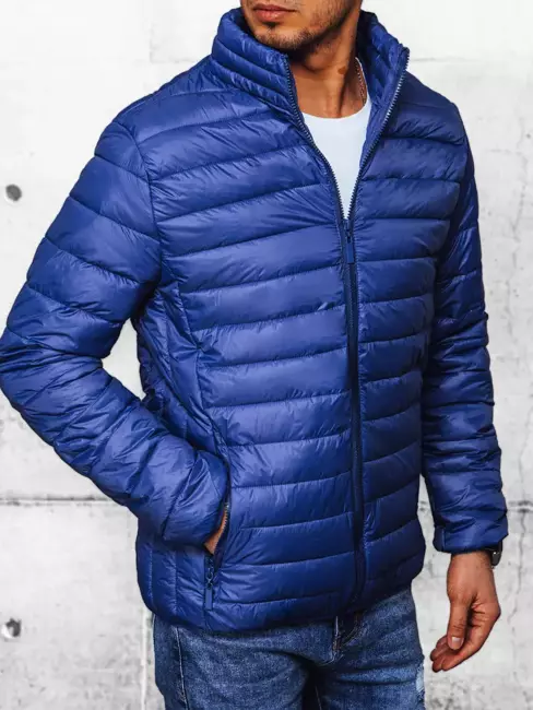 Herren Gesteppt Übergangsjacke Blau Dstreet TX4406