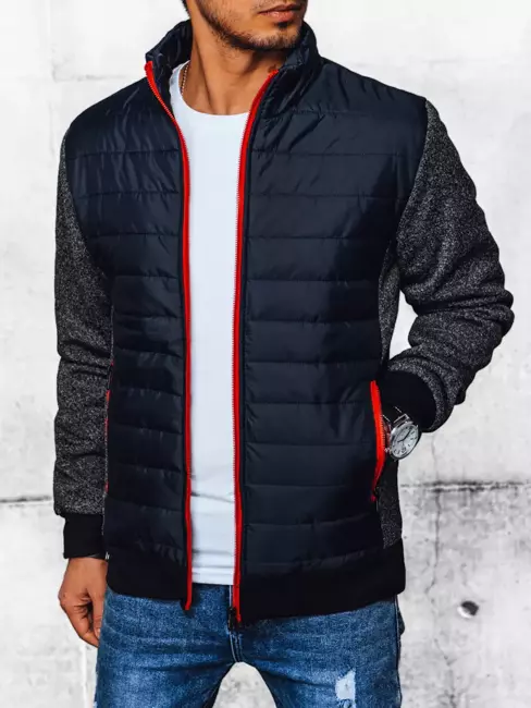 Herren Gesteppte Übergangsjacke Dunkelblau Dstreet TX4397