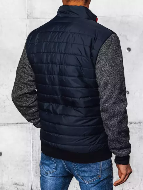 Herren Gesteppte Übergangsjacke Dunkelblau Dstreet TX4397