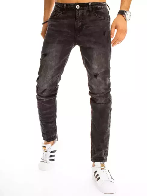 Herren Jeanshose Schwarz Dstreet UX3211