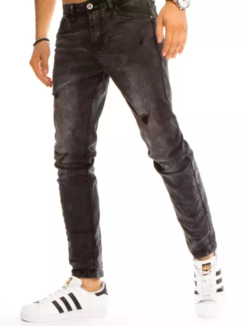 Herren Jeanshose Schwarz Dstreet UX3211