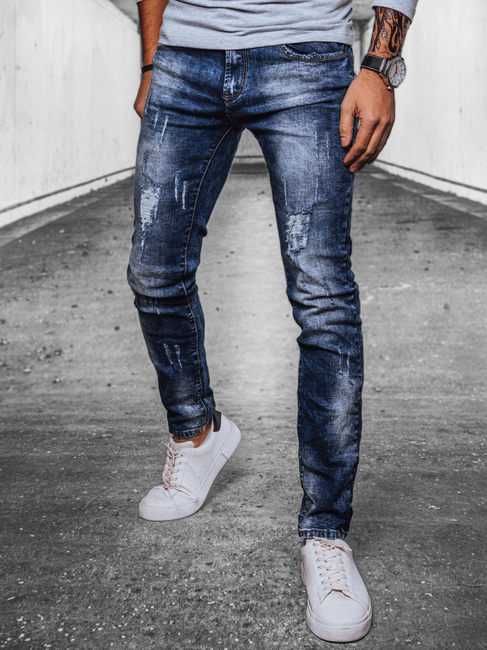 Herren Jeanshosen Farbe Blau DSTREET UX4071