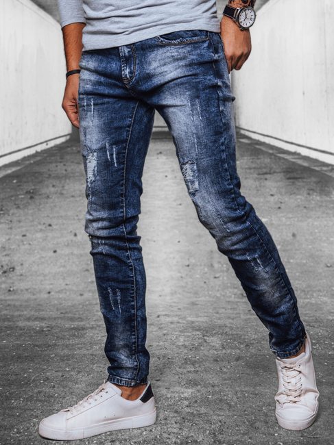 Herren Jeanshosen Farbe Blau DSTREET UX4071