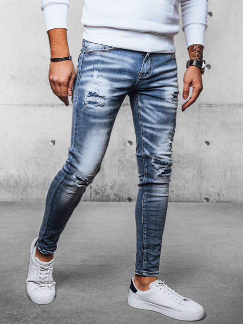 Herren Jeanshosen Farbe Blau DSTREET UX4081