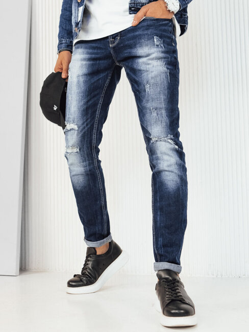 Herren Jeanshosen Farbe Blau DSTREET UX4225