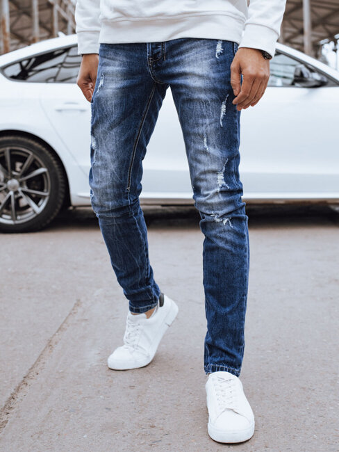 Herren Jeanshosen Farbe Dunkelblau DSTREET UX3995