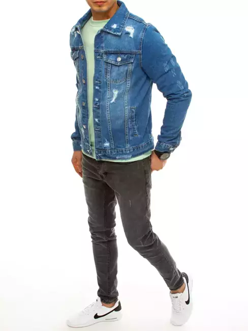 Herren Jeansjacke Blau Dstreet TX3633