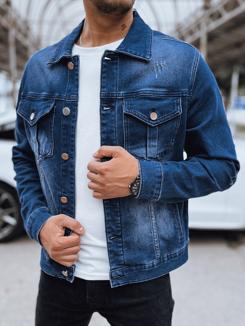 Herren Jeansjacke blau Dstreet TX4718