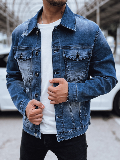 Herren Jeansjacke blau Dstreet TX4730