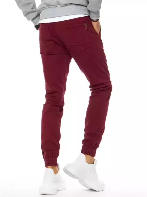 Herren Jogger Hose Weinrot Dstreet UX3171