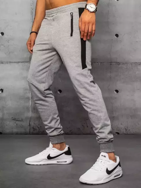 Herren Jogginghose Farbe Hellgrau DSTREET UX3238