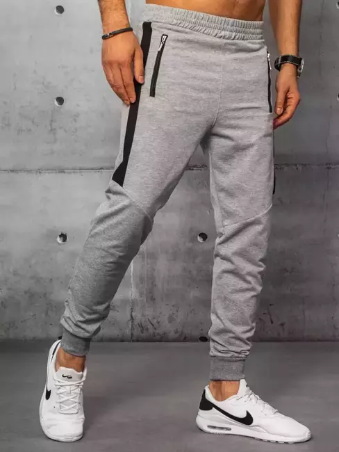 Herren Jogginghose Farbe Hellgrau DSTREET UX3238