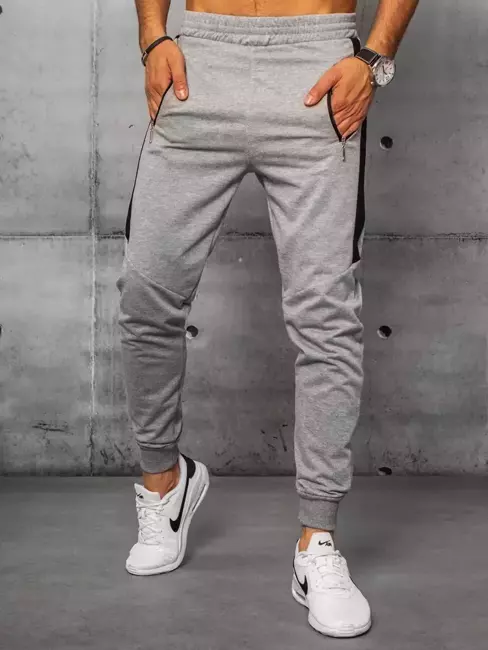 Herren Jogginghose Farbe Hellgrau DSTREET UX3238