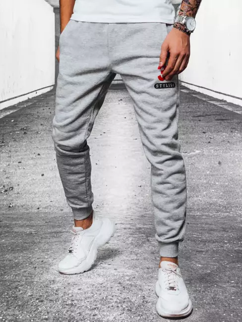 Herren Jogginghose Farbe Hellgrau DSTREET UX3907