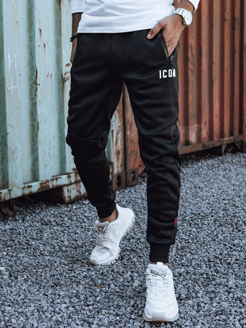 Herren Jogginghose schwarz Dstreet UX4436