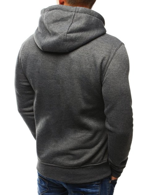 Herren Kapuzenpullover Anthrazit BX2085