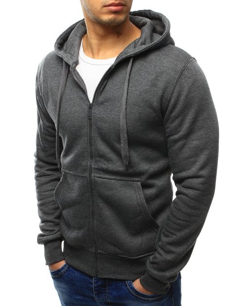 Herren Kapuzenpullover Anthrazit Dstreet BX2196